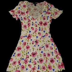 Beautiful button down floral dress